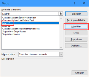 comment enregistrer un macro