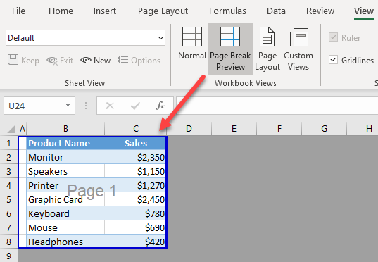 How To Return To Normal View In Excel Automate Excel