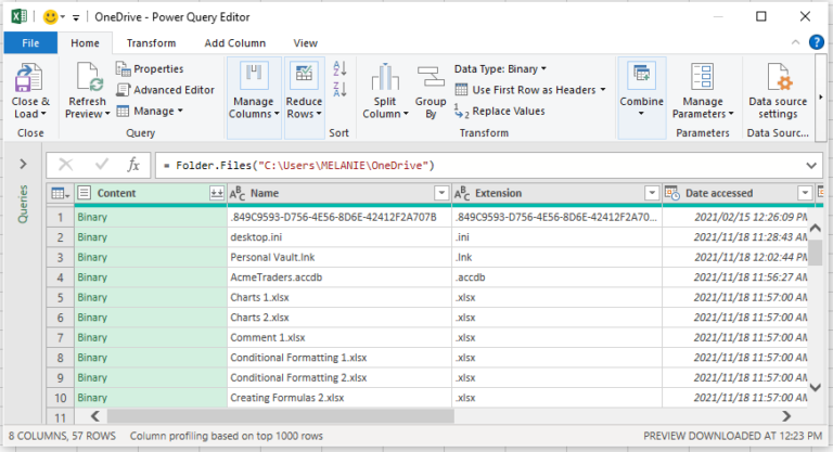 How To Export Folder And Subfolder Structure To Excel - Automate Excel