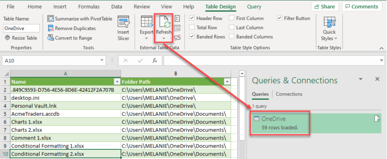 How To Export Folder And Subfolder Structure To Excel - Automate Excel