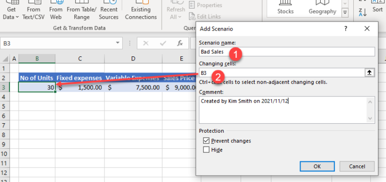 Use Scenario Manager to Calculate Revenue in Excel - Automate Excel