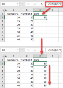 Apply Formula to Entire Column (Copy Down) – Excel & Google Sheets ...