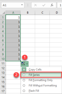 Auto-Number Rows in a Column – Excel & Google Sheets - Automate Excel