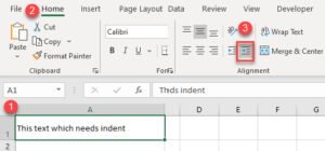 How to Indent (or Increase Indent) in Excel & Google Sheets - Automate ...