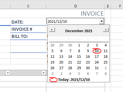 Insert Drop Down Calendar With Date Picker Control in Excel Automate