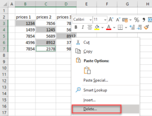 How to Delete Multiple Cells in Excel & Google Sheets - Automate Excel