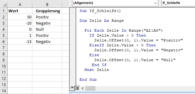 Schleifen In Excel VBA For Each For Next Do While Verschachtelte Schleifen Mehr 