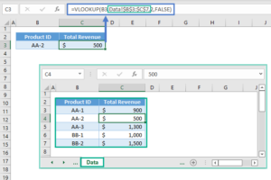 VLOOKUP Between Worksheets Or Spreadsheets - Excel & Google Sheets ...