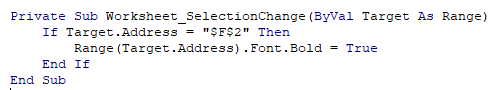 VBA Target Address Automate Excel