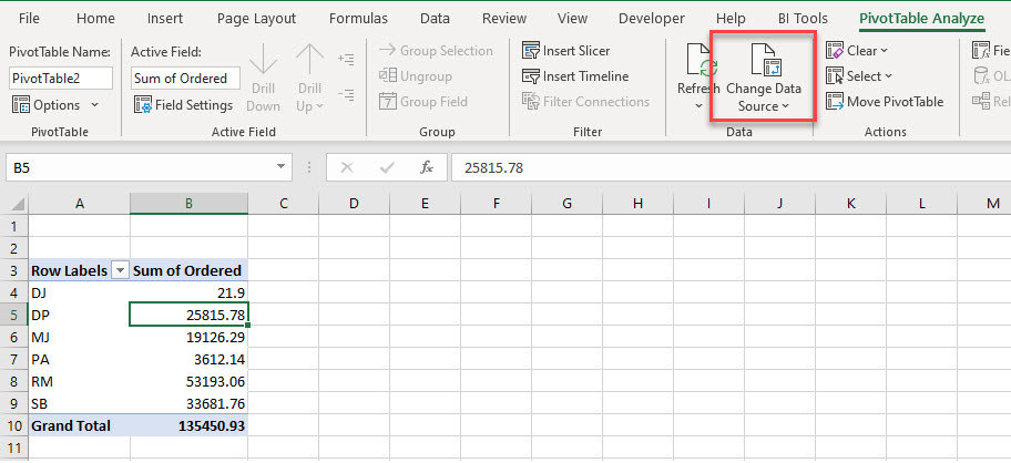 How To Manually Change Pivot Table Data Brokeasshome