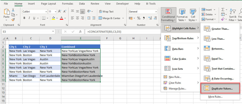 How to Find Duplicate Values in Excel & Google Sheets - Automate Excel