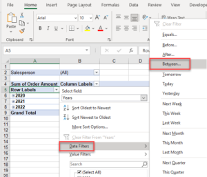 How to Filter Pivot Table Values in Excel & Google Sheets - Automate Excel