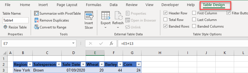 How To Use Table Tools In Excel Automate Excel