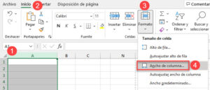 Cambiar el Tamaño de la Celda en Píxeles o Pulgadas en Excel y Google ...