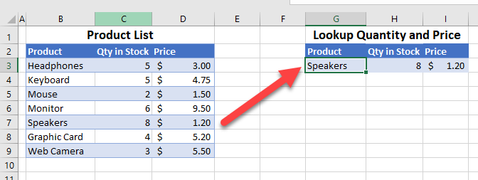 How To Create A Lookup Table In Excel Google Sheets Automate Excel