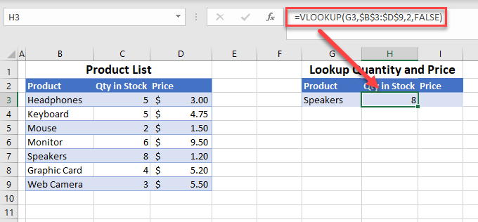 How To Create A Lookup Table In Excel Google Sheets Automate Excel