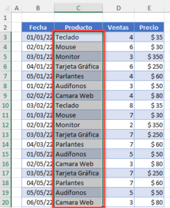 Crear Un Filtro De Lista Desplegable En Excel Y Google Sheets 