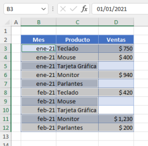 C Mo Seleccionar Todas Las Celdas Con Valores En Excel Automate Excel