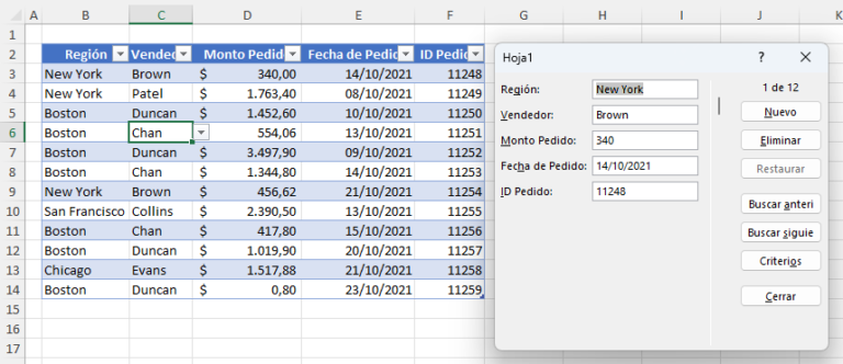 Formulario De Entrada De Datos Con Lista Desplegable En Excel Y Google ...