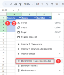 C Mo Eliminar Filas En Blanco En Excel Y Google Sheets Automate Excel