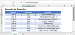 F Rmulas De Redondeo En Excel Y Google Sheets Automate Excel